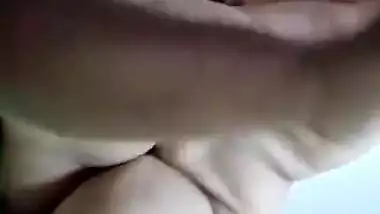 Riding with mehndi hand