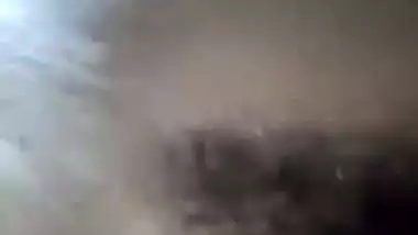 Cute chubby Indian GF lifting nighty and showing pussy