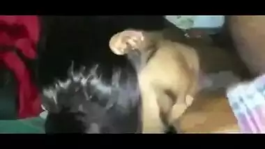 Cute Desi gal polishes XXX rod and sex affair ends with cum on face