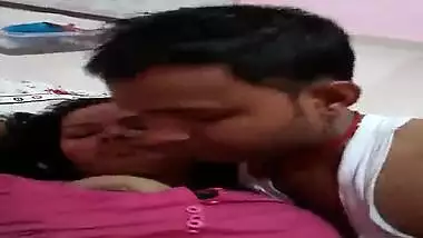 Horny Desi guy worships partner's XXX nipples before chudai begins