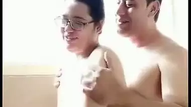 Kinky husband enjoys couple sex in the kitchen