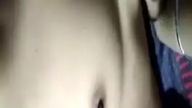 Diverted Desi girl has to boast about her XXX small boobs and bottom