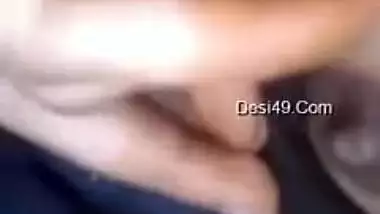 Indian female doesn't take clothes off to discover XXX boobies