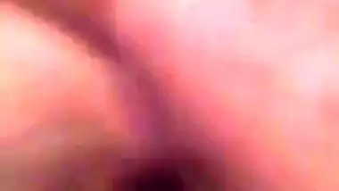 BF sucking boobs while drilling chut